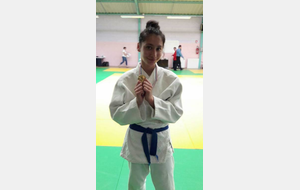 Une Jeune Minime du Club accepté au pole espoir judo de petit couronne